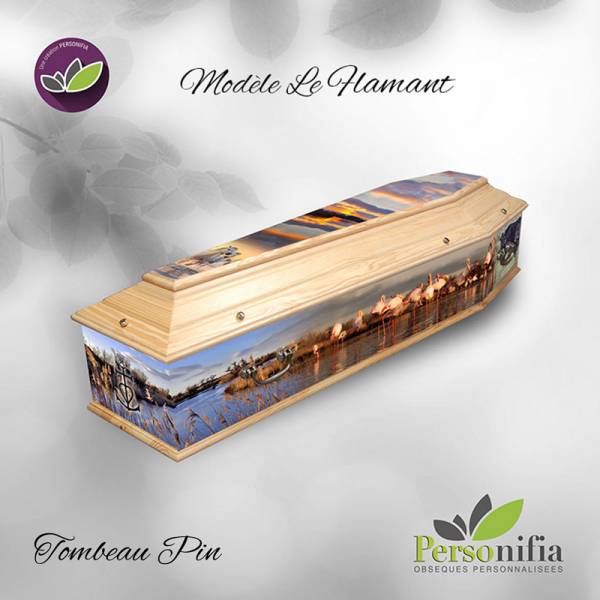 tombeau pin flamant