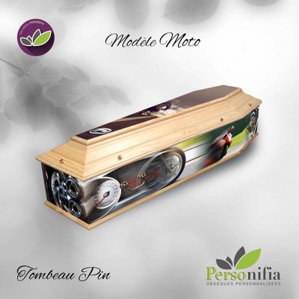 tombeau pin moto