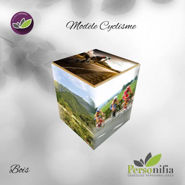 urne bois cyclisme