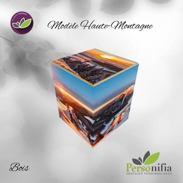 urne bois haute montagne