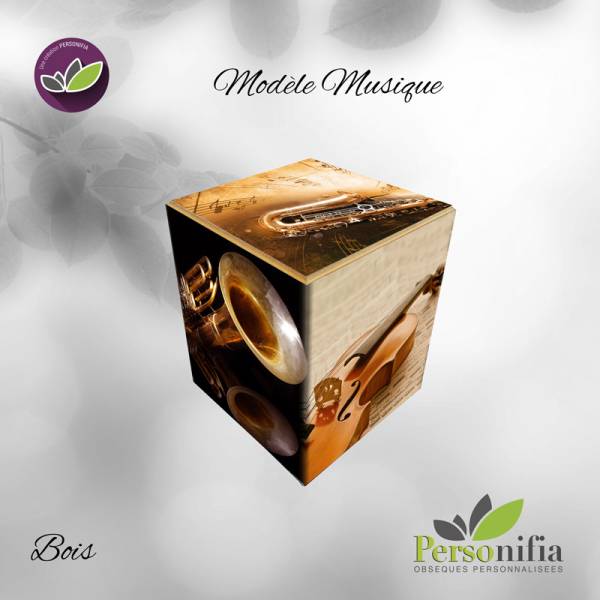 urne bois musique